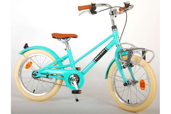 Volare Melody Kinderfiets - Meisjes - 16 inch - Turquoise - Prime Collection