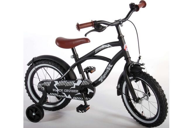 Yipeeh Black Cruiser 14 inch jongensfiets