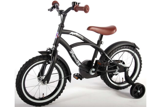 Yipeeh Black Cruiser 14 inch jongensfiets