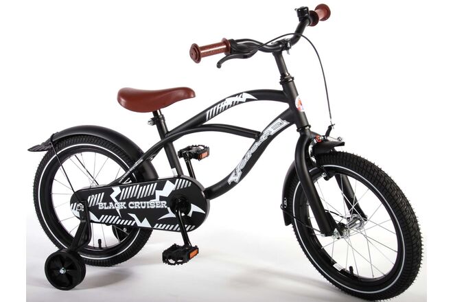 Volare Black Cruiser 16 inch jongensfiets