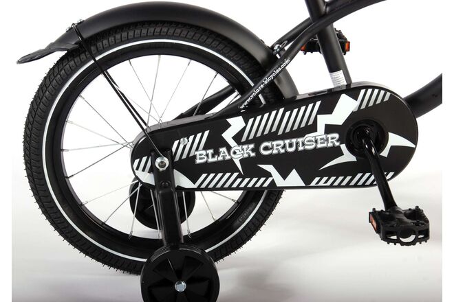 Volare Black Cruiser 16 inch jongensfiets