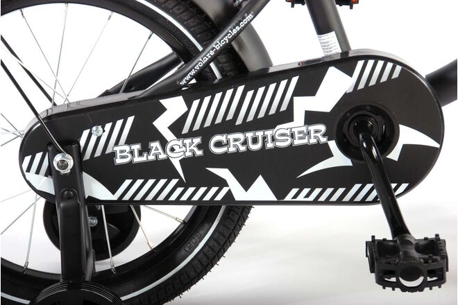 Volare Black Cruiser 16 inch jongensfiets
