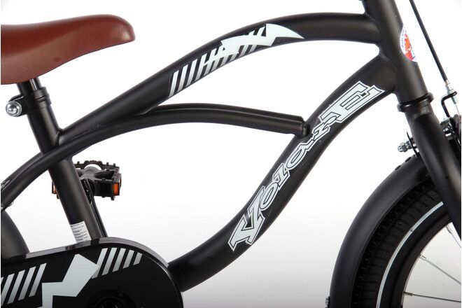 Volare Black Cruiser 16 inch jongensfiets