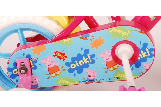 Peppa Pig Children's Bicycle - Girls - 10 inch - Pink / Blue