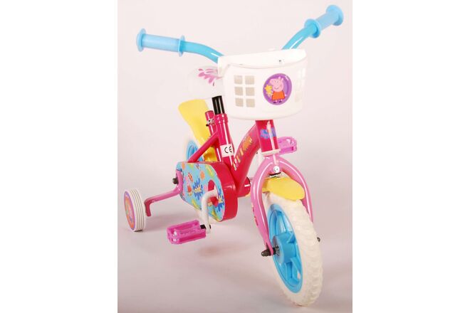 Peppa Pig Children's Bicycle - Girls - 10 inch - Pink / Blue