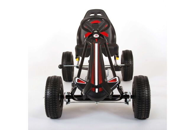 Volare Go Kart Racing Car - Jongens - Groot - Luchtbanden - zwart