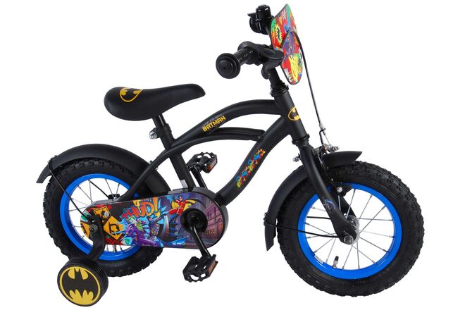 Batman Children's Bicycle - Boys - 12 inch - Black