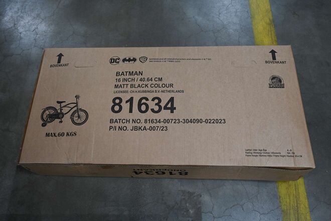Batman Kids Bike - Boys - 16 inch - Black