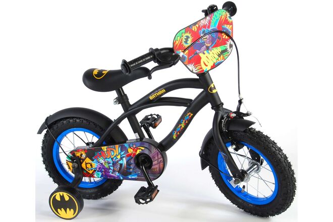Batman Children's Bicycle - Boys - 12 inch - Black