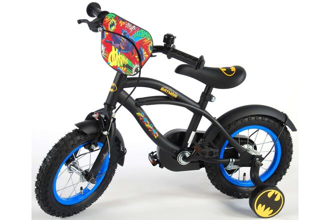 Batman Children's Bicycle - Boys - 12 inch - Black