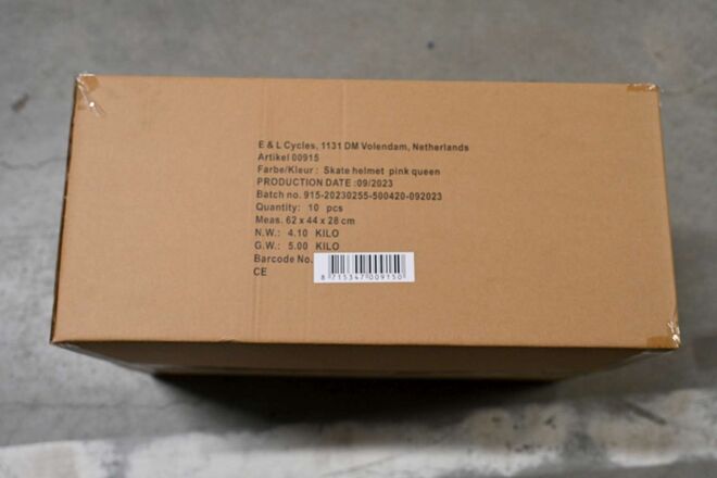 Volare Fiets/Skatehelm - Roze - 55-57 cm