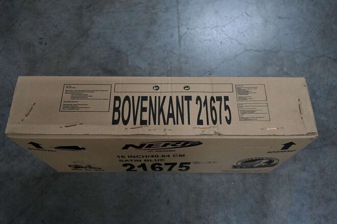 NERF Kinderfahrrad – Jungen – 16 Zoll – Satinblau
