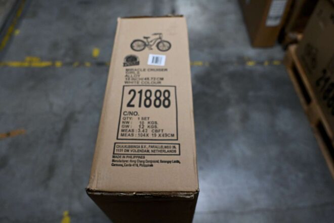 Volare Miracle Cruiser Children's Bicycle - Girls - 18 inch - White - Prime Collection