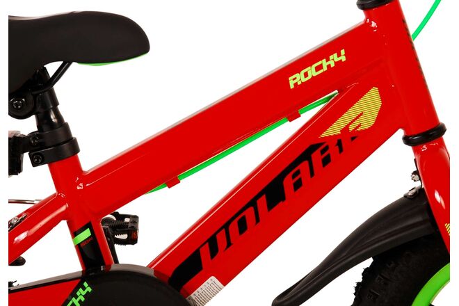Volare Rocky Børnecykel - Drenge - 12 tommer - rød