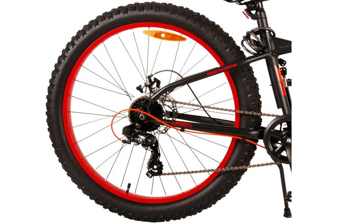 Volare Gradient Kinderfiets – Jongens – 26 inch – Zwart Oranje – 7 speed – Prime Collection