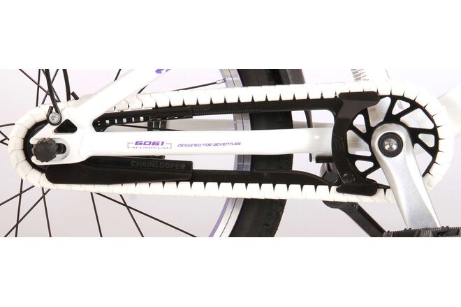 Volare Glamour Kinderfiets - Meisjes - 18 inch - Parelmoer Mint Groen - Prime Collection