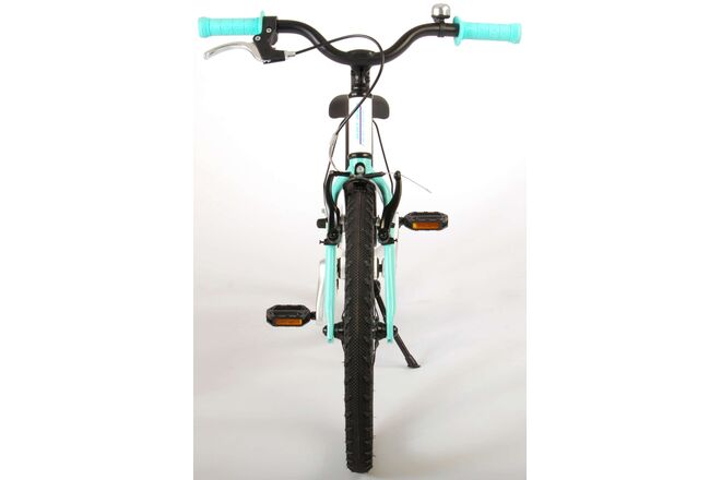 Volare Glamour Kinderfiets - Meisjes - 18 inch - Parelmoer Mint Groen - Prime Collection