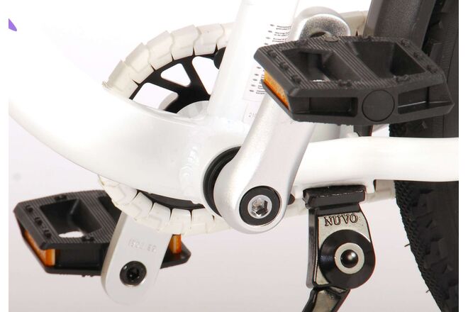 Volare Glamour Kinderfiets - Meisjes - 18 inch - Parelmoer Mint Groen - Prime Collection