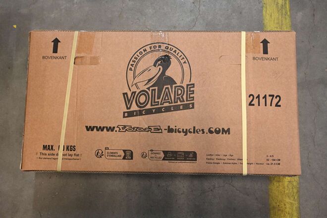 Volare Thombike Kinderfahrrad – Jungen – 12 Zoll – Schwarz Rot