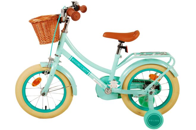 Volare Excellent Kinderfiets - Meisjes - 14 inch - Groen