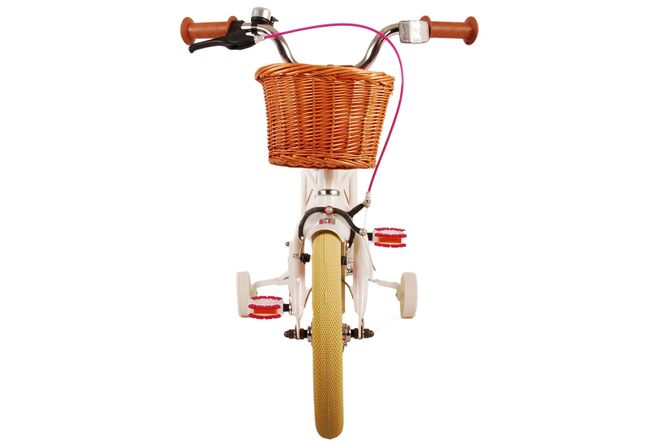 Volare Excellent Kinderfahrrad – Mädchen – 14 Zoll – Weiß