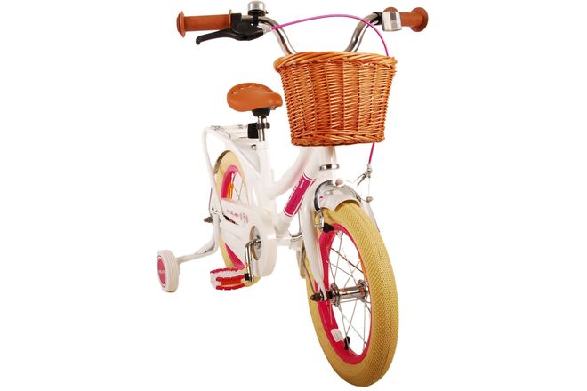 Volare Excellent Kinderfahrrad – Mädchen – 14 Zoll – Weiß
