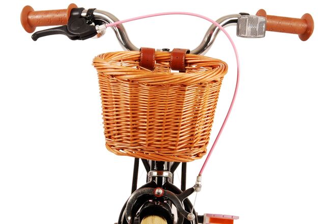 Volare Excellent Kinderfiets - Meisjes - 14 inch - Zwart
