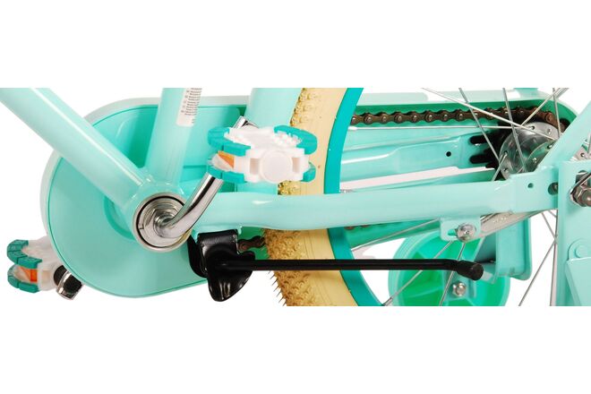 Volare Excellent Kinderfiets - Meisjes - 18 inch - Groen - 95% afgemonteerd