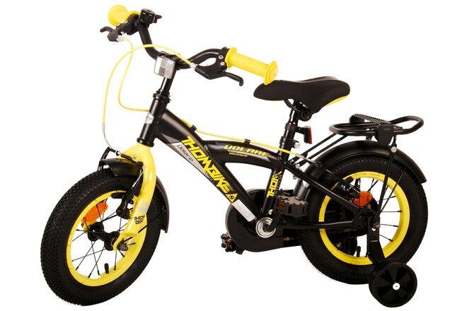 Volare Thombike Kinderfahrrad – Jungen – 12 Zoll – Schwarz Gelb