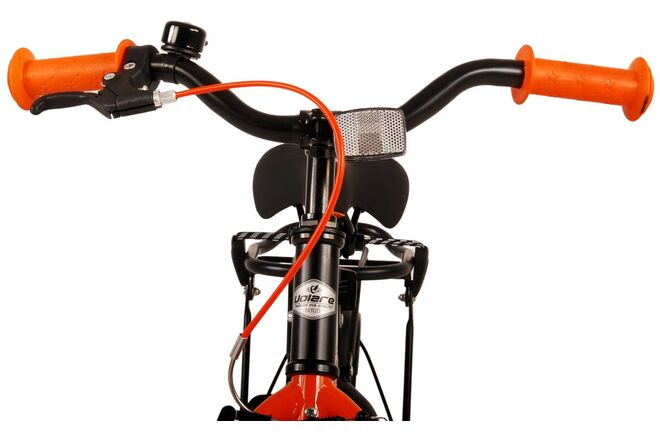 Volare Thombike Kinderfahrrad – Jungen – 12 Zoll – Schwarz Orange
