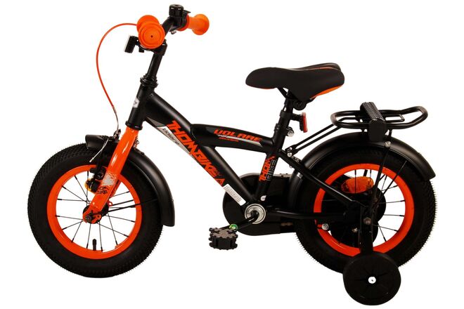 Volare Thombike Kinderfahrrad – Jungen – 12 Zoll – Schwarz Orange