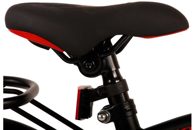 Volare Thombike Kinderfahrrad – Jungen – 12 Zoll – Schwarz Rot