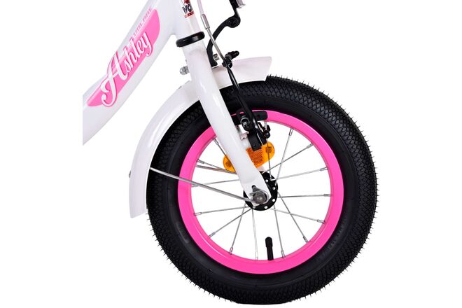 Volare Ashley Kinderfahrrad – Mädchen – 12 Zoll – Weiß