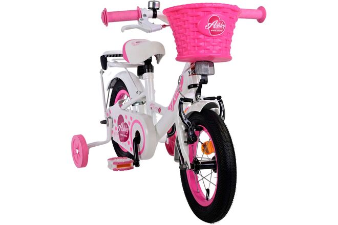 Volare Ashley Kinderfahrrad – Mädchen – 12 Zoll – Weiß