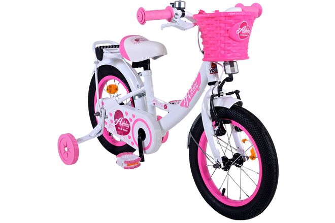 Volare Ashley Kinderfiets - Meisjes - 14 inch - Roze