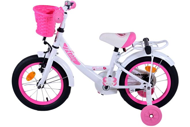 Volare Ashley Kinderfiets - Meisjes - 14 inch - Roze