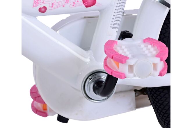 Volare Ashley Kinderfiets - Meisjes - 14 inch - Roze