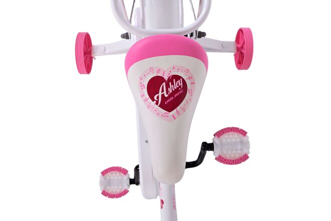 Volare Ashley Kinderfahrrad – Mädchen – 16 Zoll – Weiß