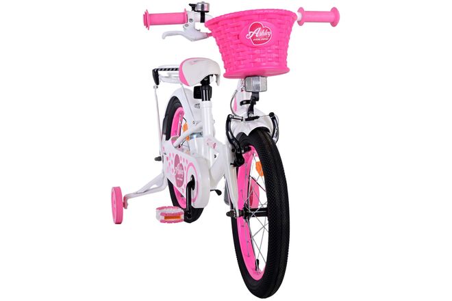 Volare Ashley Kinderfahrrad – Mädchen – 16 Zoll – Weiß