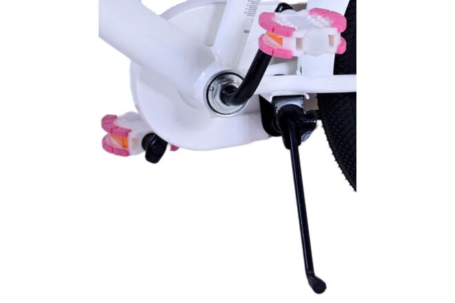 Volare Ashley Kinderfahrrad – Mädchen – 16 Zoll – Weiß