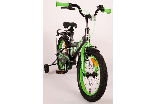 Volare Thombike Kinderfahrrad – Jungen – 16 Zoll – Schwarz Grün