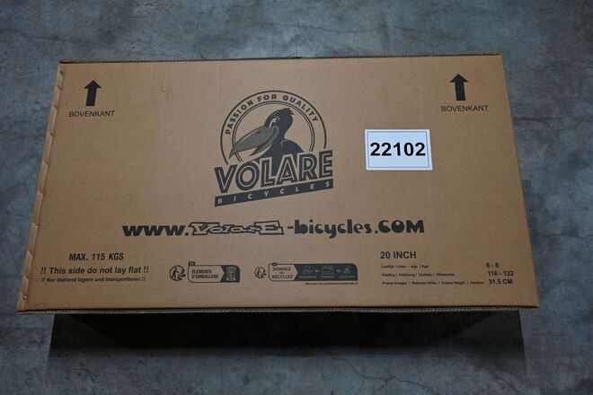 Volare Thombike Kinderfahrrad – Jungen – 20 Zoll – Schwarz Rot