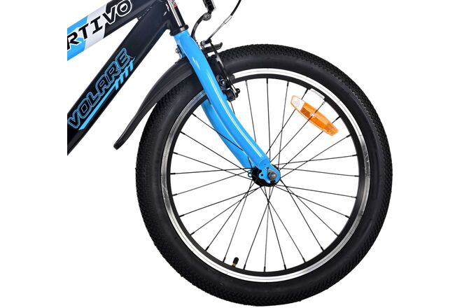 Volare Sportivo Kinderfahrrad – Jungen – 20 Zoll – Blau