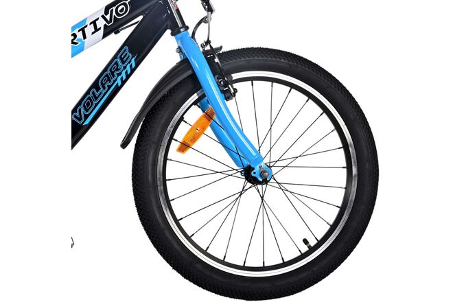 Volare Sportivo Kinderfahrrad – Jungen – 20 Zoll – Blau – Zwei Handbremsen