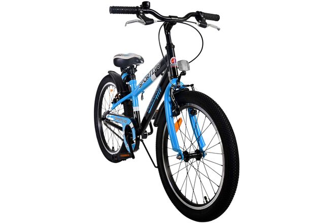 Volare Sportivo Kinderfahrrad – Jungen – 20 Zoll – Blau – Zwei Handbremsen