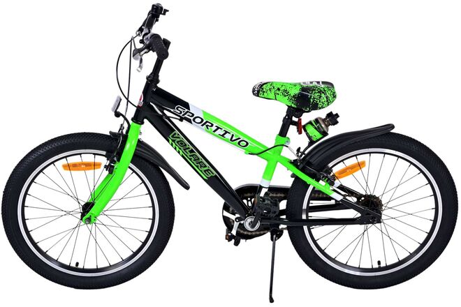 Volare Sportivo Kinderfahrrad – Jungen – 20 Zoll – Grün – Zwei Handbremsen