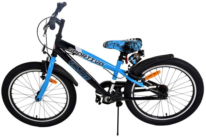 Volare Sportivo Kinderfahrrad – Jungen – 20 Zoll – Blau – Zwei Handbremsen