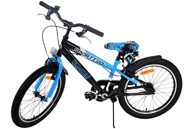 Volare Sportivo Kinderfahrrad – Jungen – 20 Zoll – Blau – Zwei Handbremsen