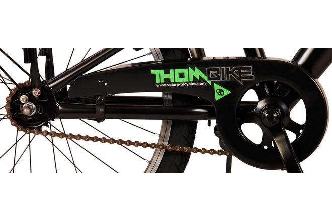 Volare Thombike Kinderfahrrad – Jungen – 20 Zoll – Schwarz Grün