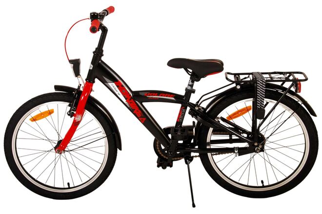 Volare Thombike Kinderfahrrad – Jungen – 20 Zoll – Schwarz Rot